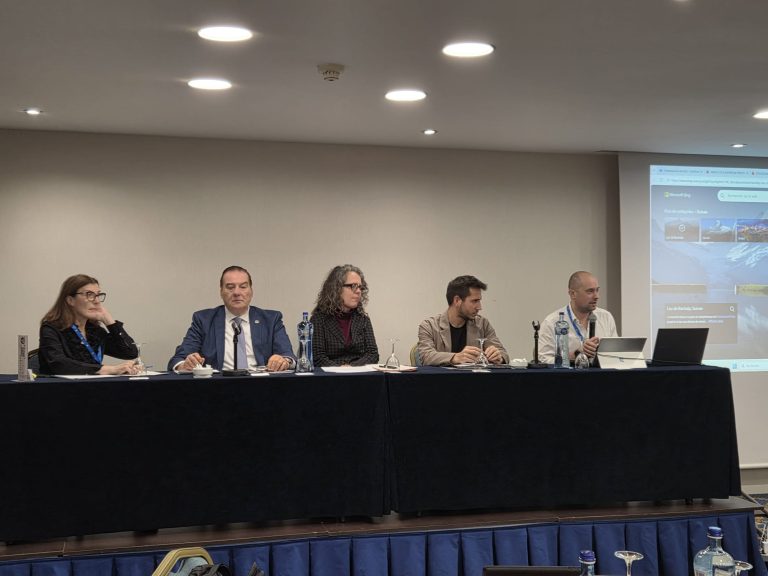 Il Presidente del Com.It.Es Romania Gianni Calderone al seminario Acli/Eza di Barcellona